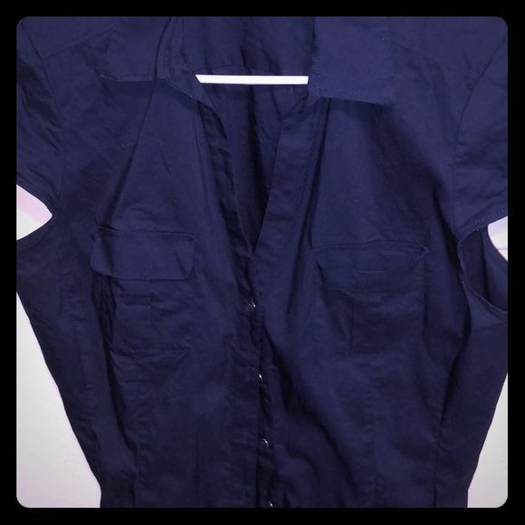 Button up stretch blouse - Picture 1 of 4